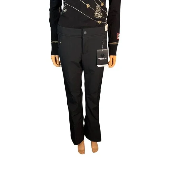 NWT Obermeyer Hillary Stretch Ski Pants Women's 4/6 Small Black - Picture 6 of 17